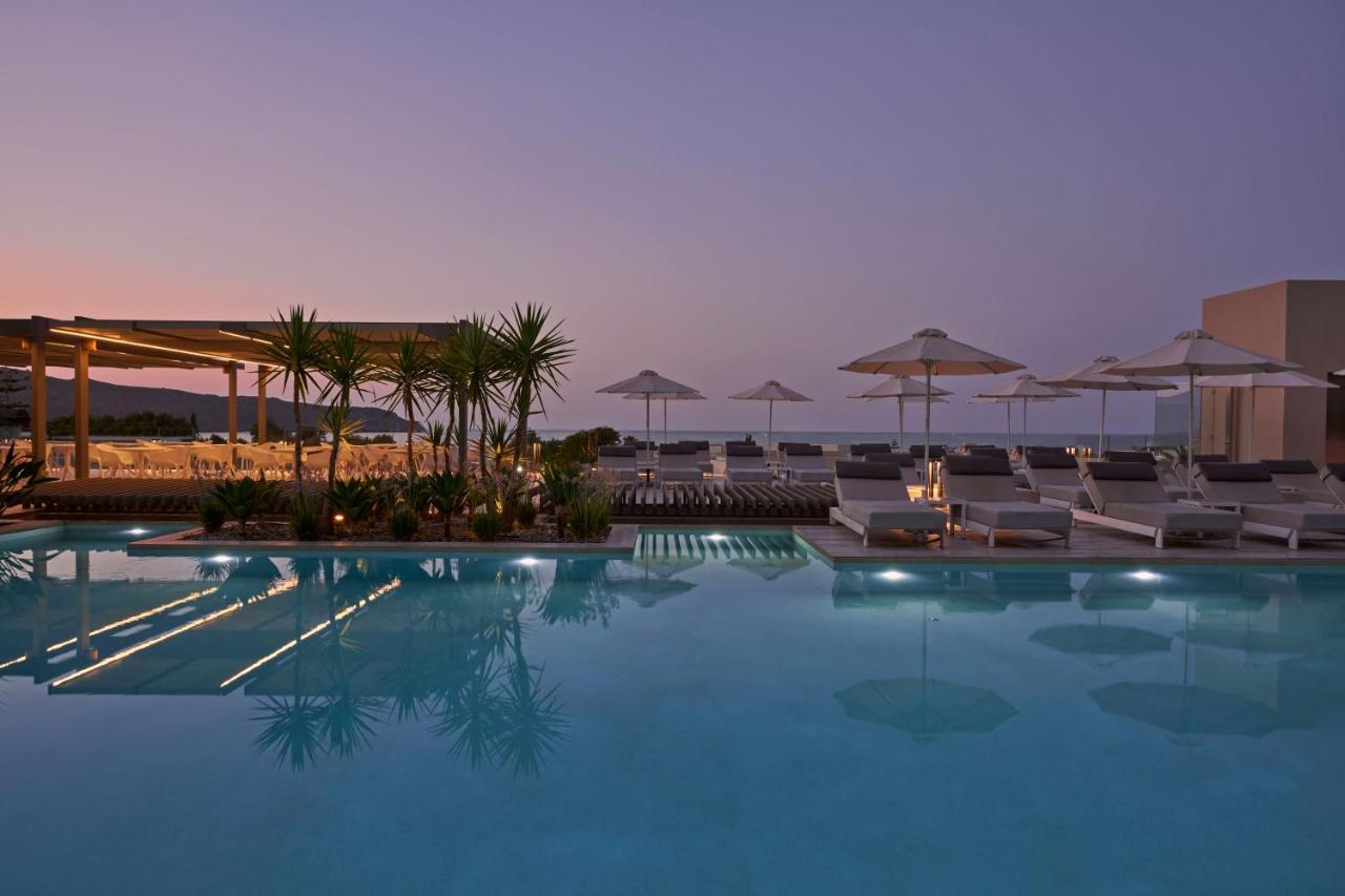 Atlantica Amalthia Beach Hotel - Adults Only Agia Marina Exterior foto