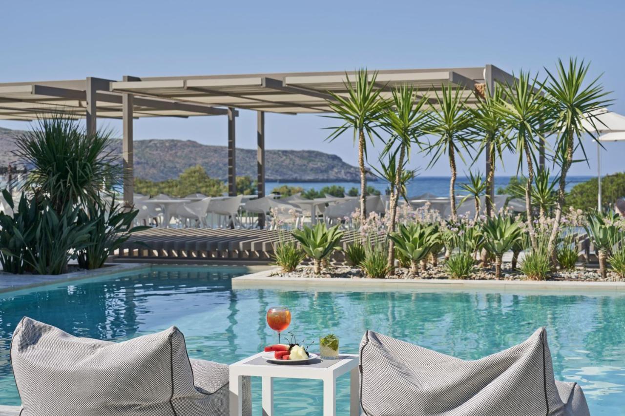 Atlantica Amalthia Beach Hotel - Adults Only Agia Marina Exterior foto