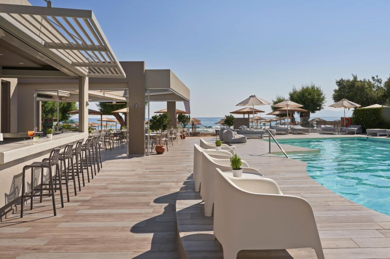 Atlantica Amalthia Beach Hotel - Adults Only Agia Marina Exterior foto