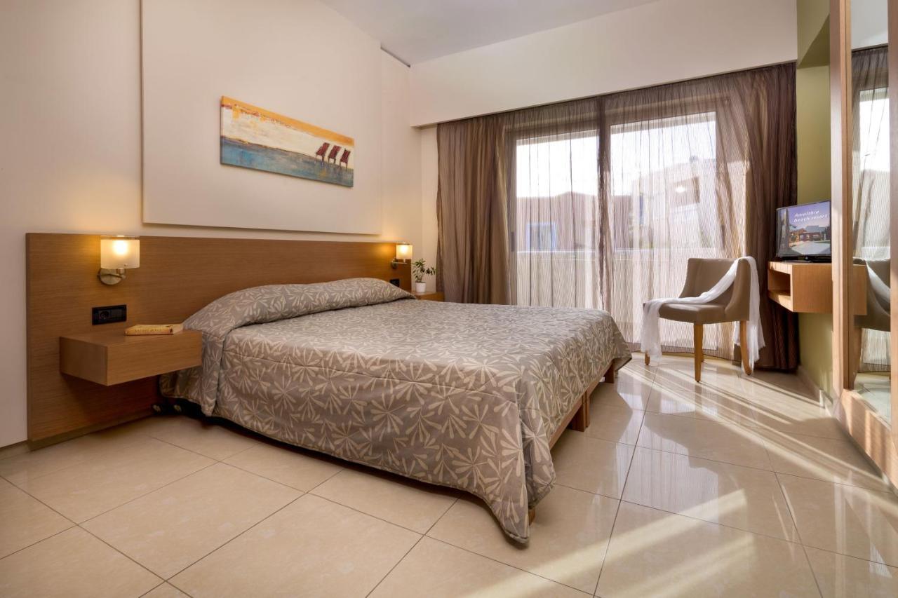 Atlantica Amalthia Beach Hotel - Adults Only Agia Marina Exterior foto