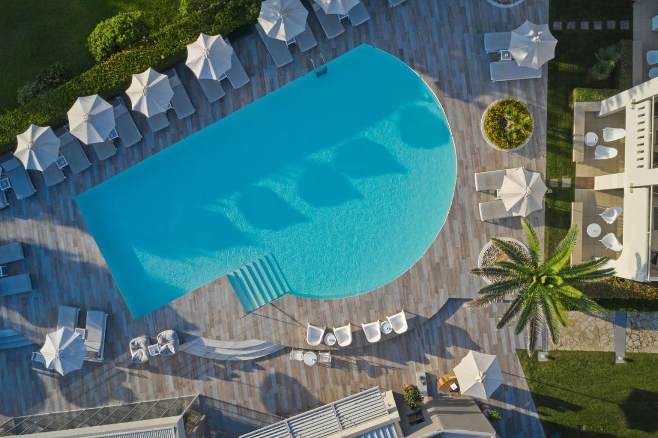 Atlantica Amalthia Beach Hotel - Adults Only Agia Marina Exterior foto