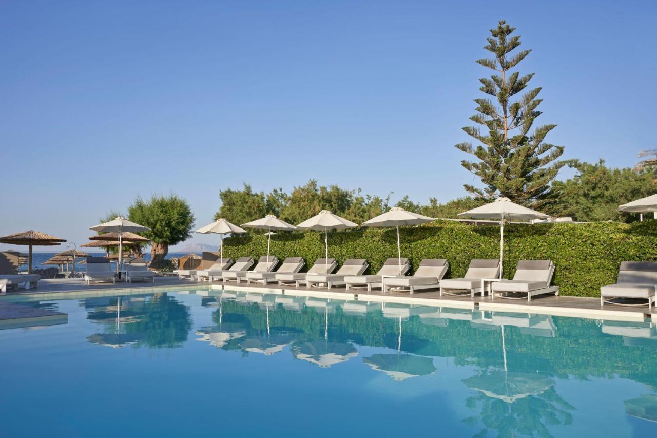 Atlantica Amalthia Beach Hotel - Adults Only Agia Marina Exterior foto