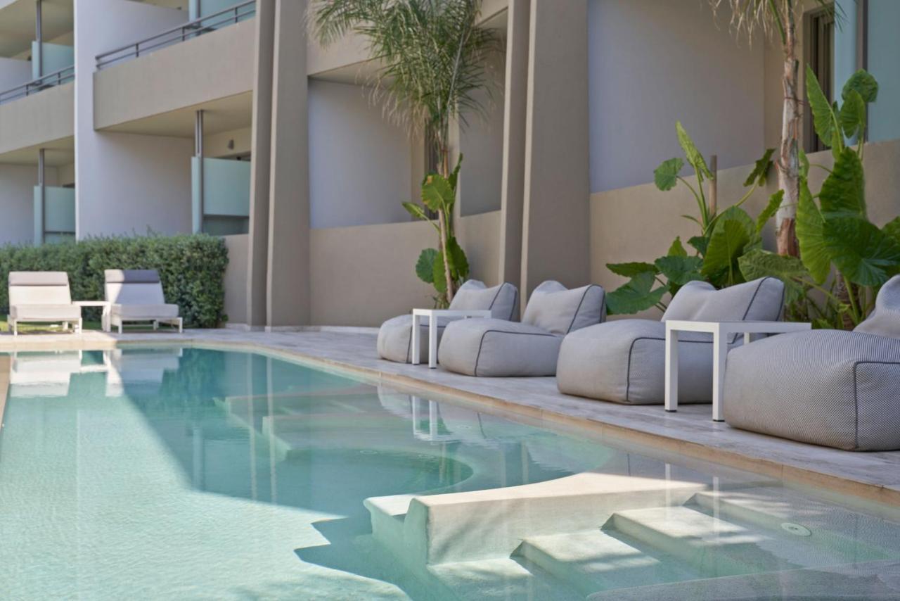 Atlantica Amalthia Beach Hotel - Adults Only Agia Marina Exterior foto