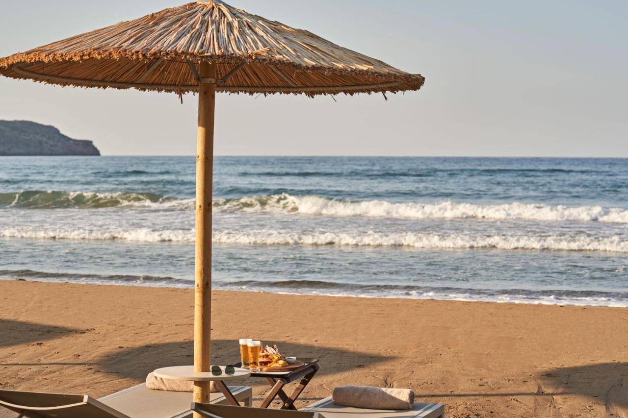 Atlantica Amalthia Beach Hotel - Adults Only Agia Marina Exterior foto
