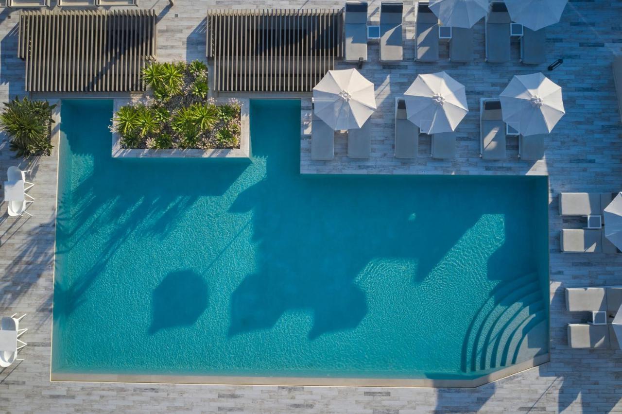 Atlantica Amalthia Beach Hotel - Adults Only Agia Marina Exterior foto