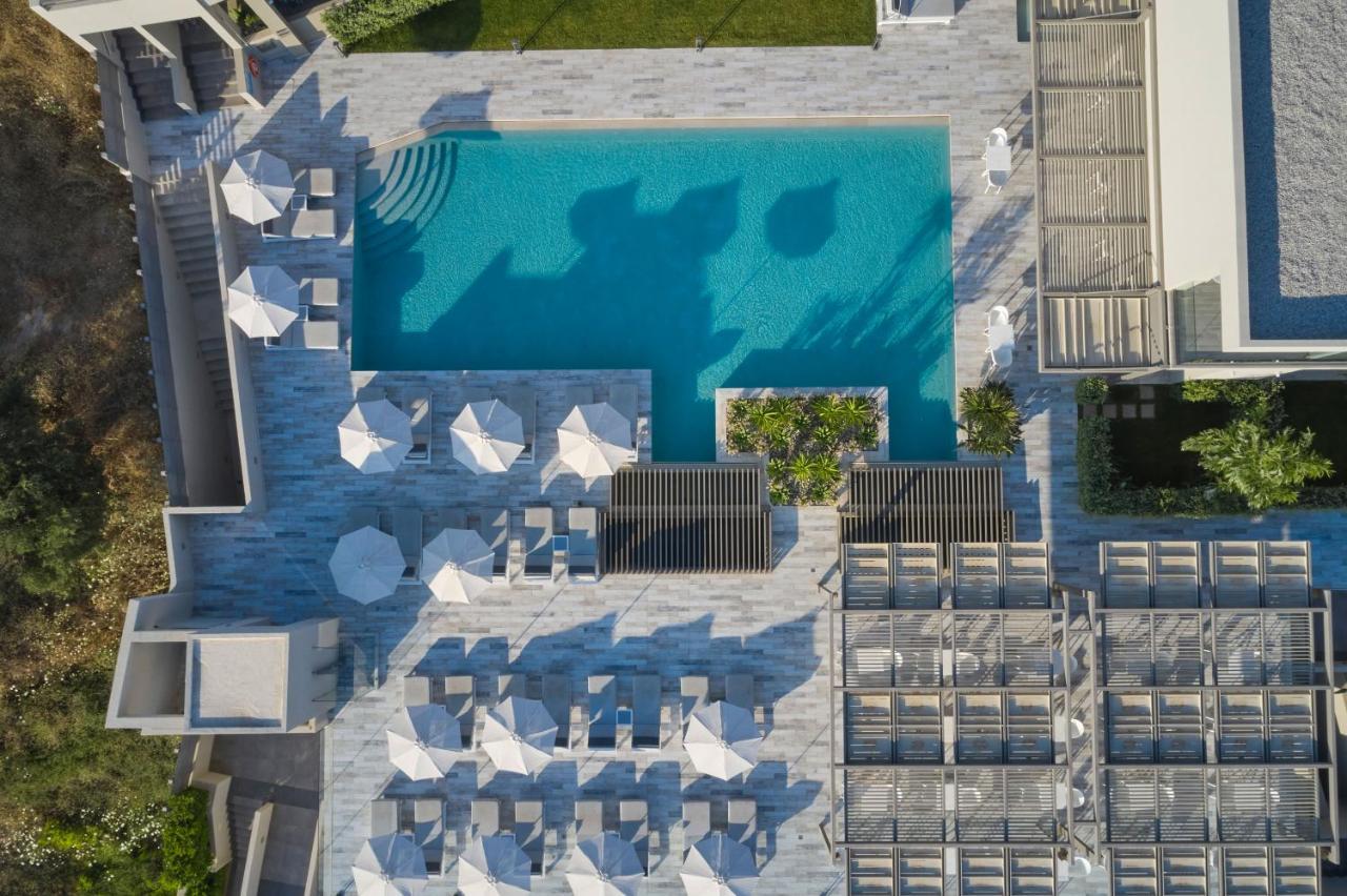 Atlantica Amalthia Beach Hotel - Adults Only Agia Marina Exterior foto