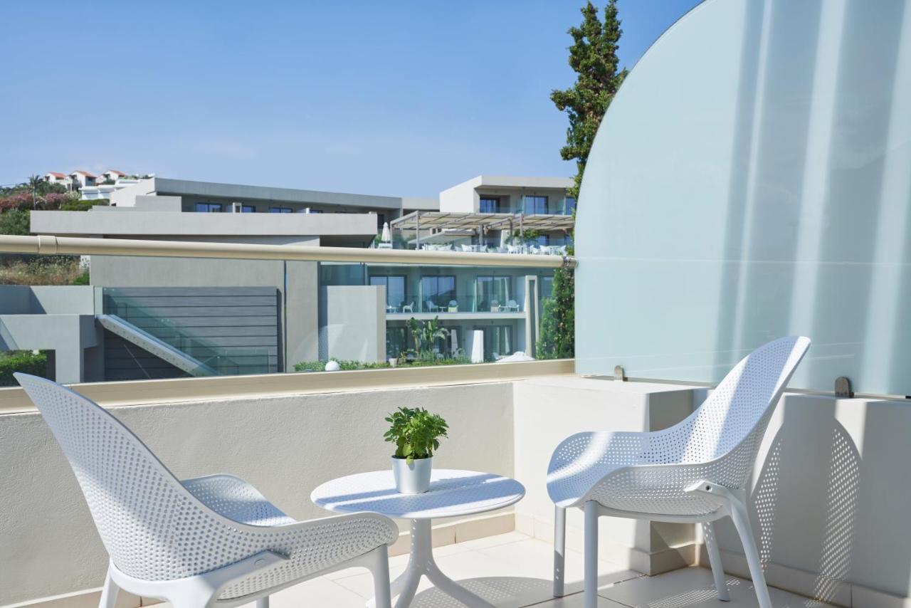Atlantica Amalthia Beach Hotel - Adults Only Agia Marina Exterior foto