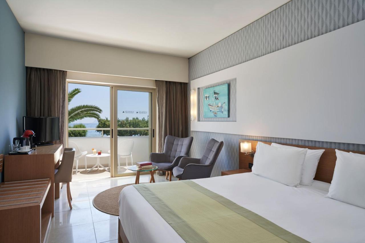 Atlantica Amalthia Beach Hotel - Adults Only Agia Marina Exterior foto