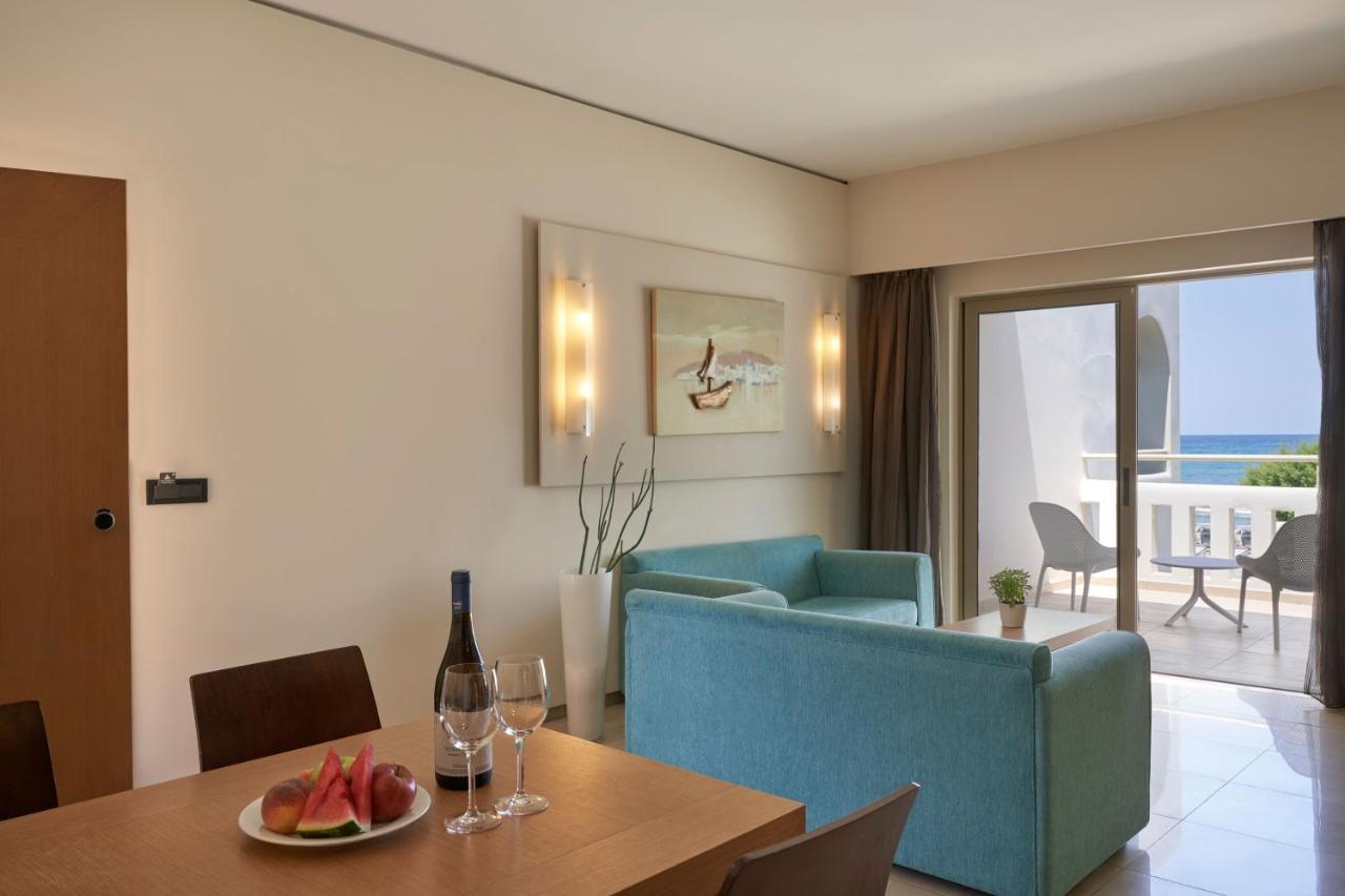 Atlantica Amalthia Beach Hotel - Adults Only Agia Marina Exterior foto