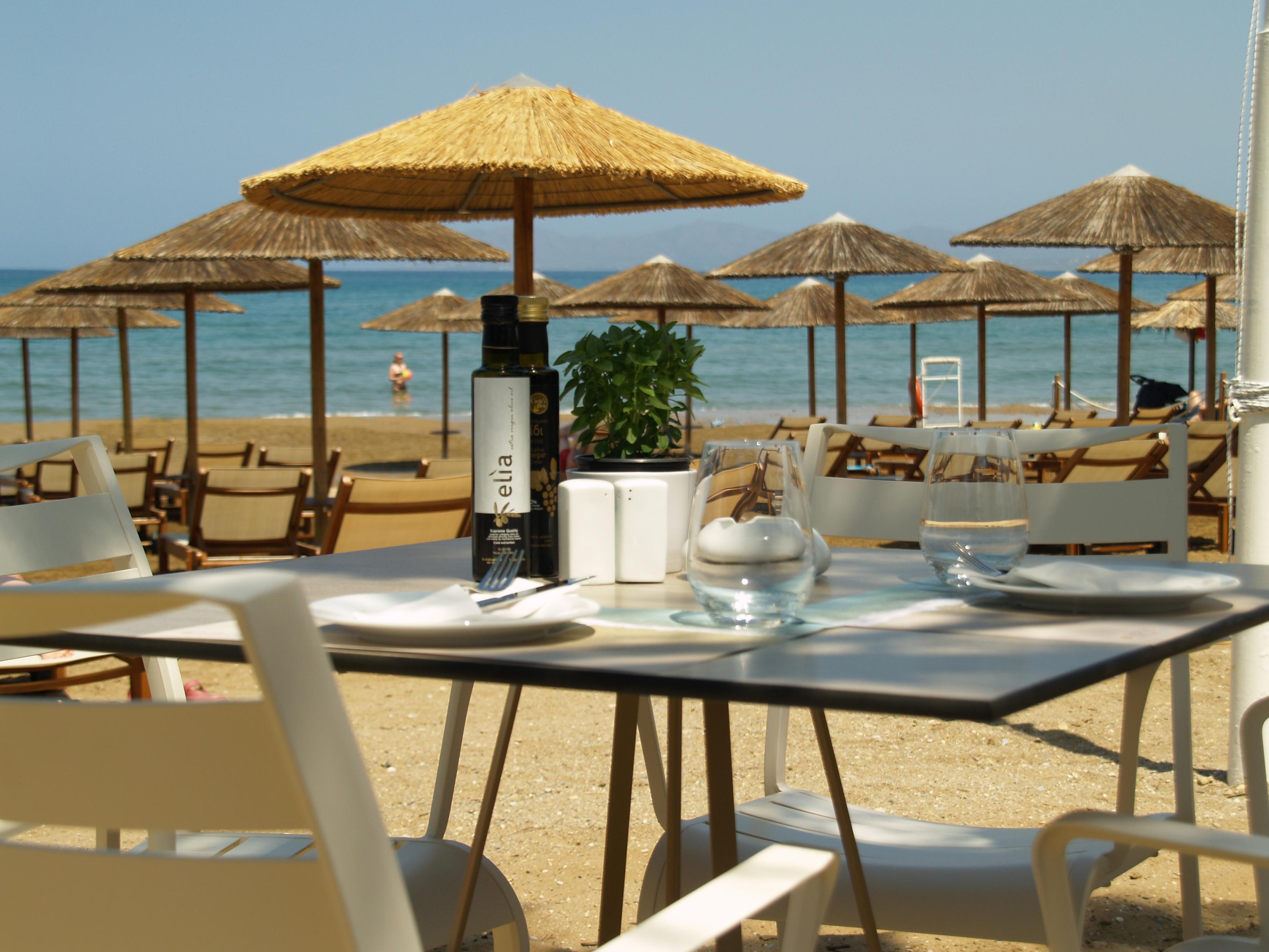 Atlantica Amalthia Beach Hotel - Adults Only Agia Marina Exterior foto