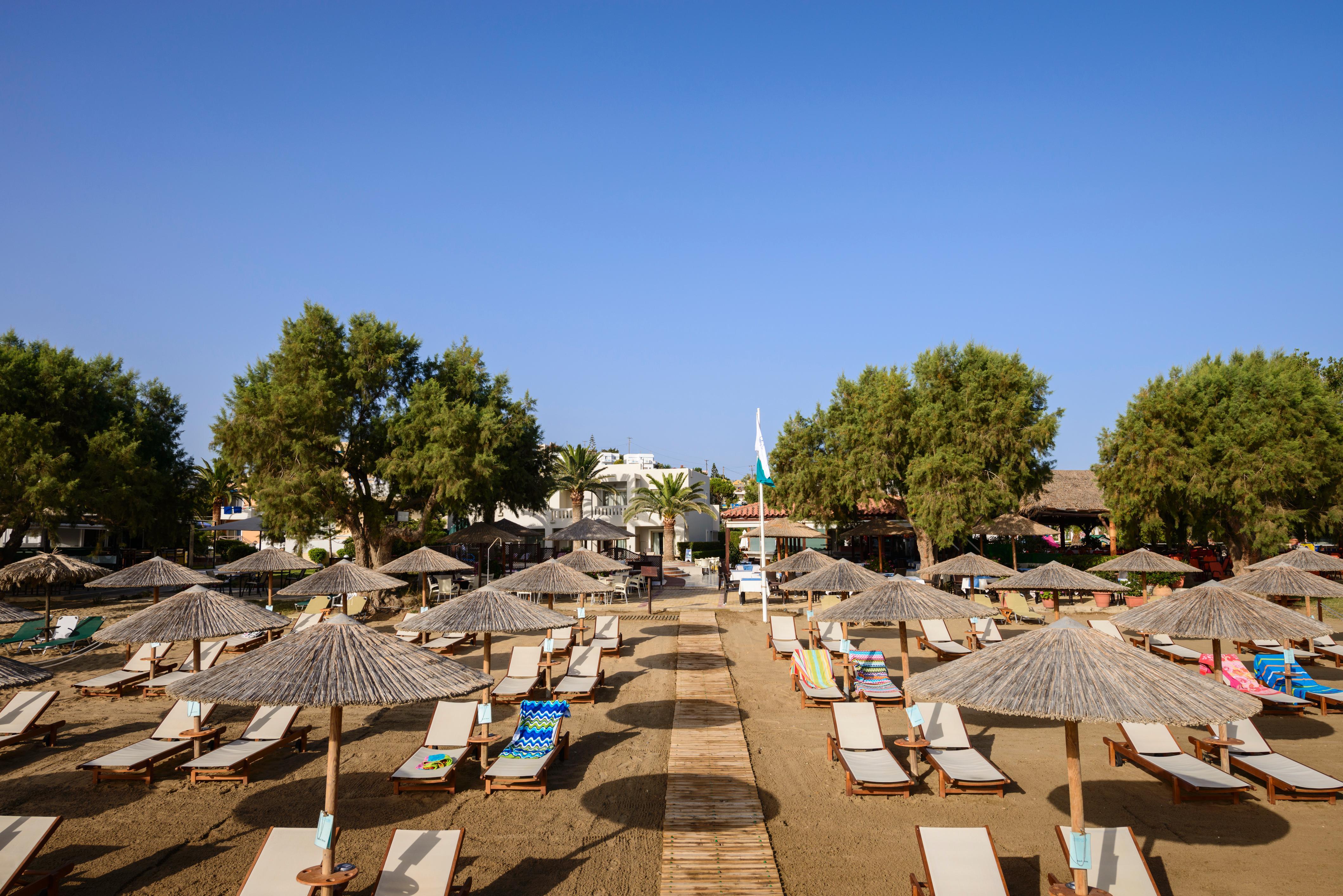 Atlantica Amalthia Beach Hotel - Adults Only Agia Marina Exterior foto