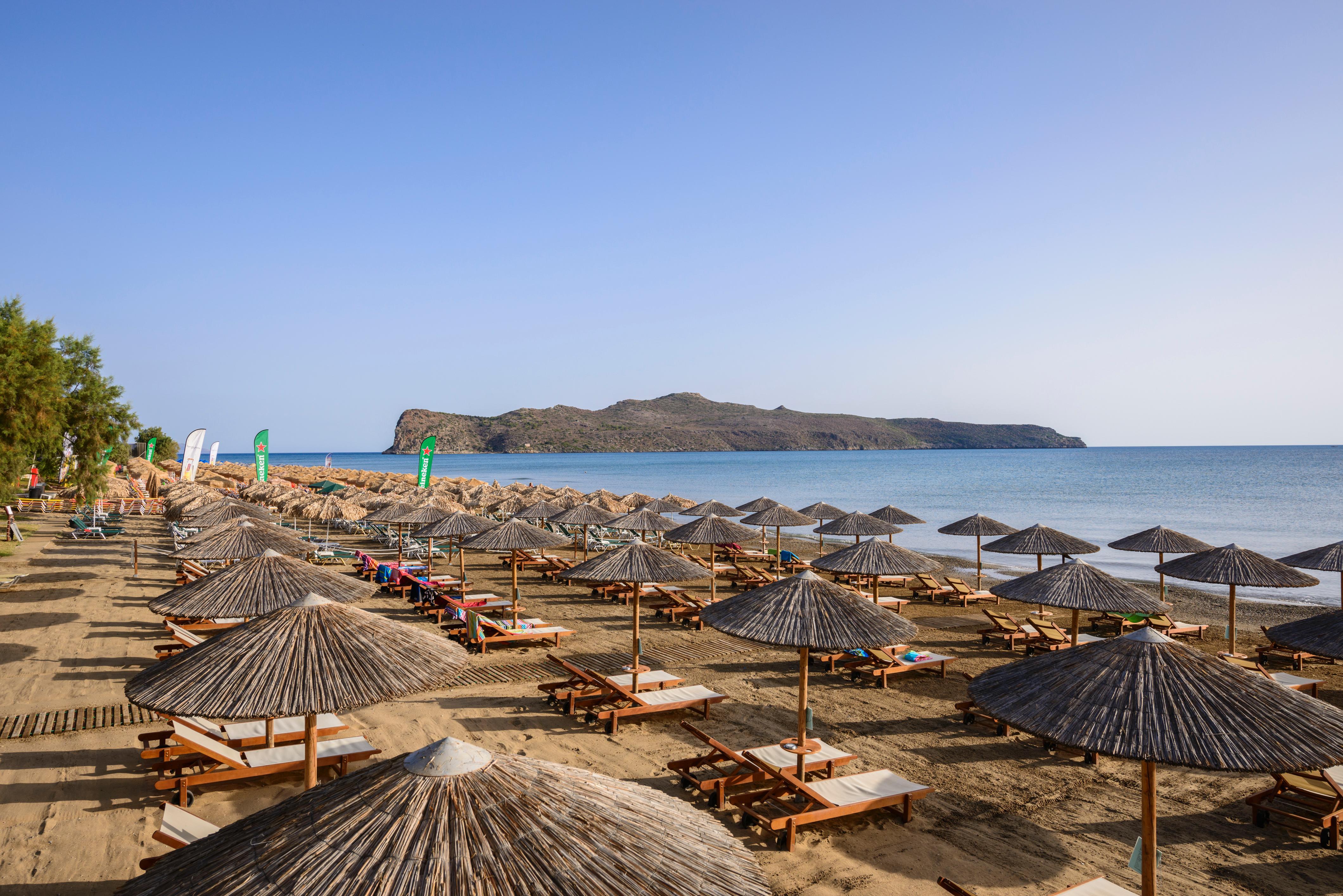 Atlantica Amalthia Beach Hotel - Adults Only Agia Marina Exterior foto