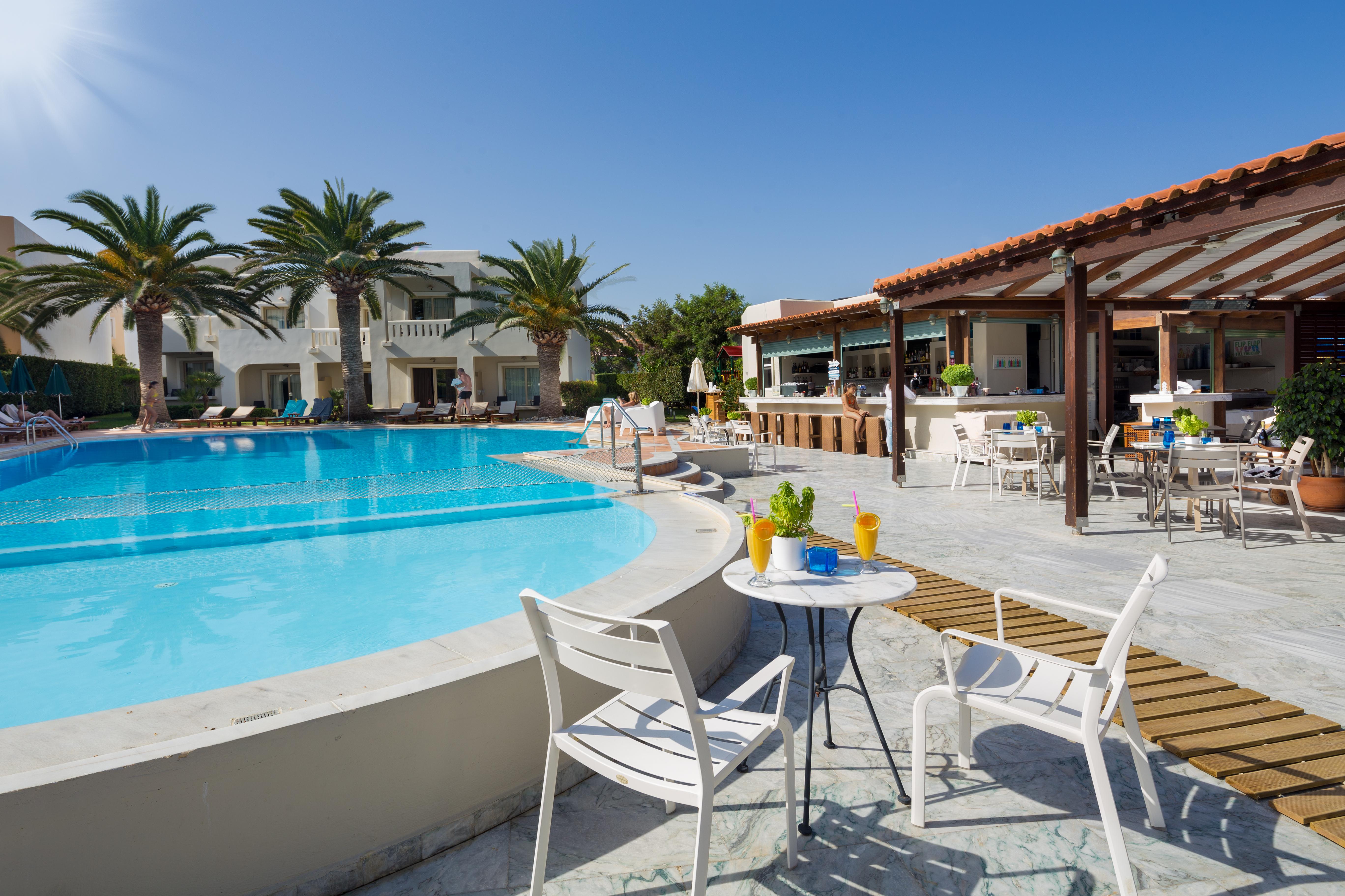 Atlantica Amalthia Beach Hotel - Adults Only Agia Marina Exterior foto