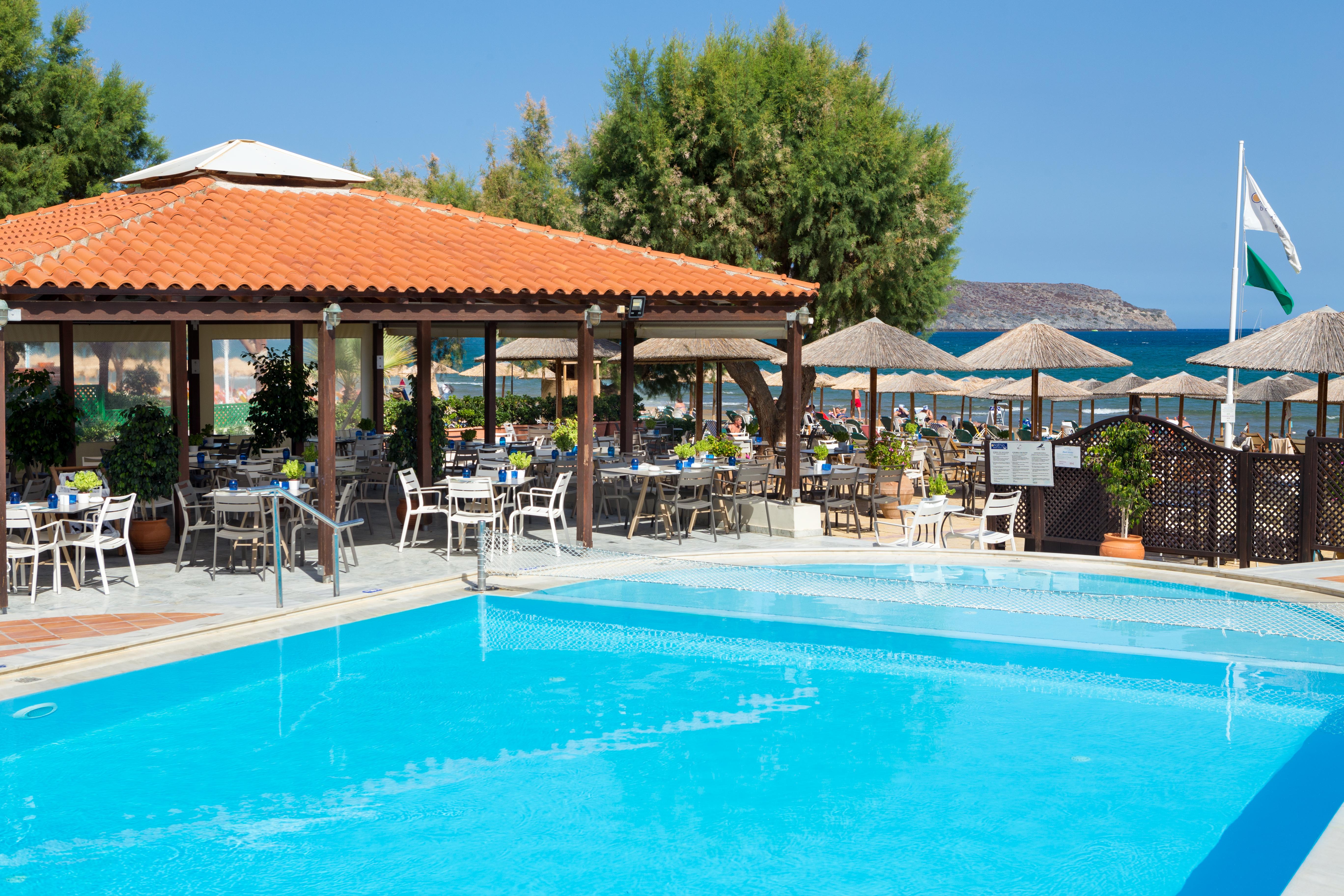 Atlantica Amalthia Beach Hotel - Adults Only Agia Marina Exterior foto